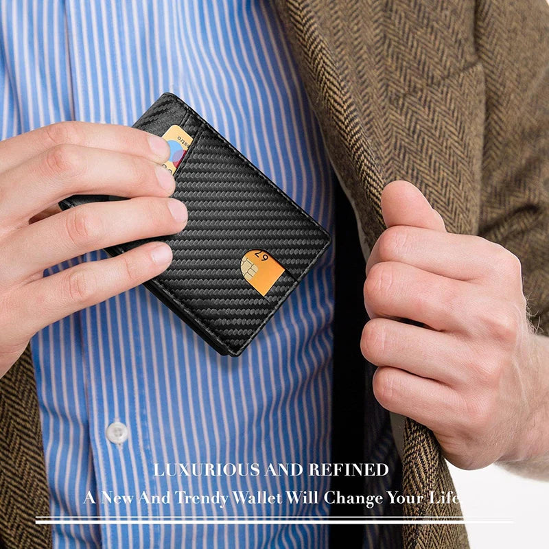 The Stealth Carbon Slim Wallet