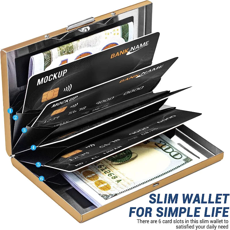 The Sentinel RFID Aluminum Card Case