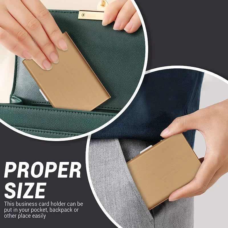 The Sentinel RFID Aluminum Card Case