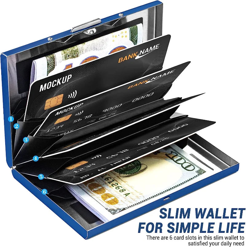 The Sentinel RFID Aluminum Card Case