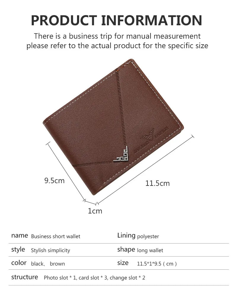 The Sovereign Leather Bi-Fold Wallet
