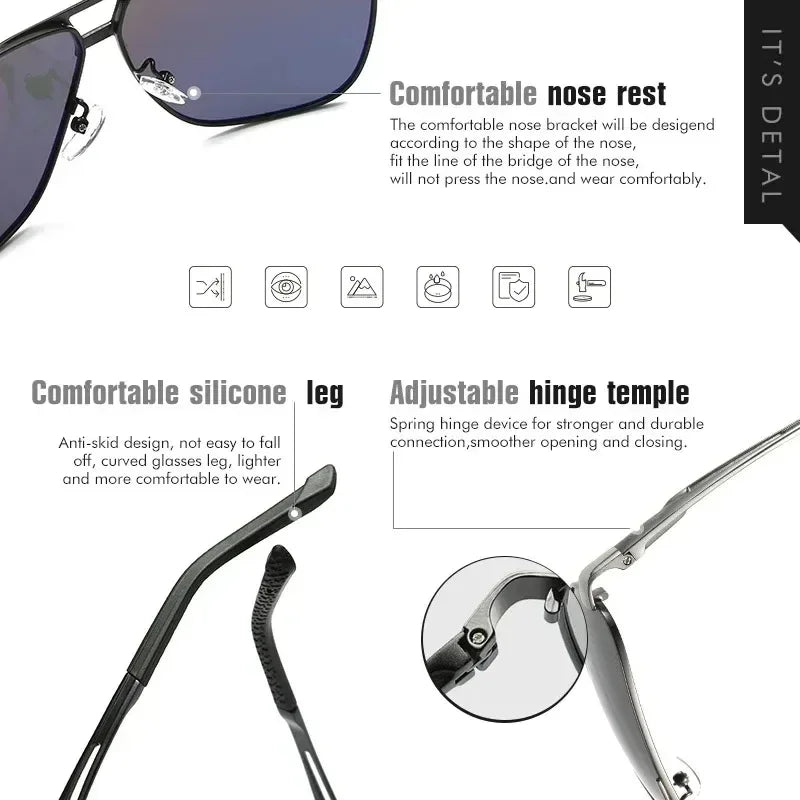 Signature Navigator Titanium Sunglasses