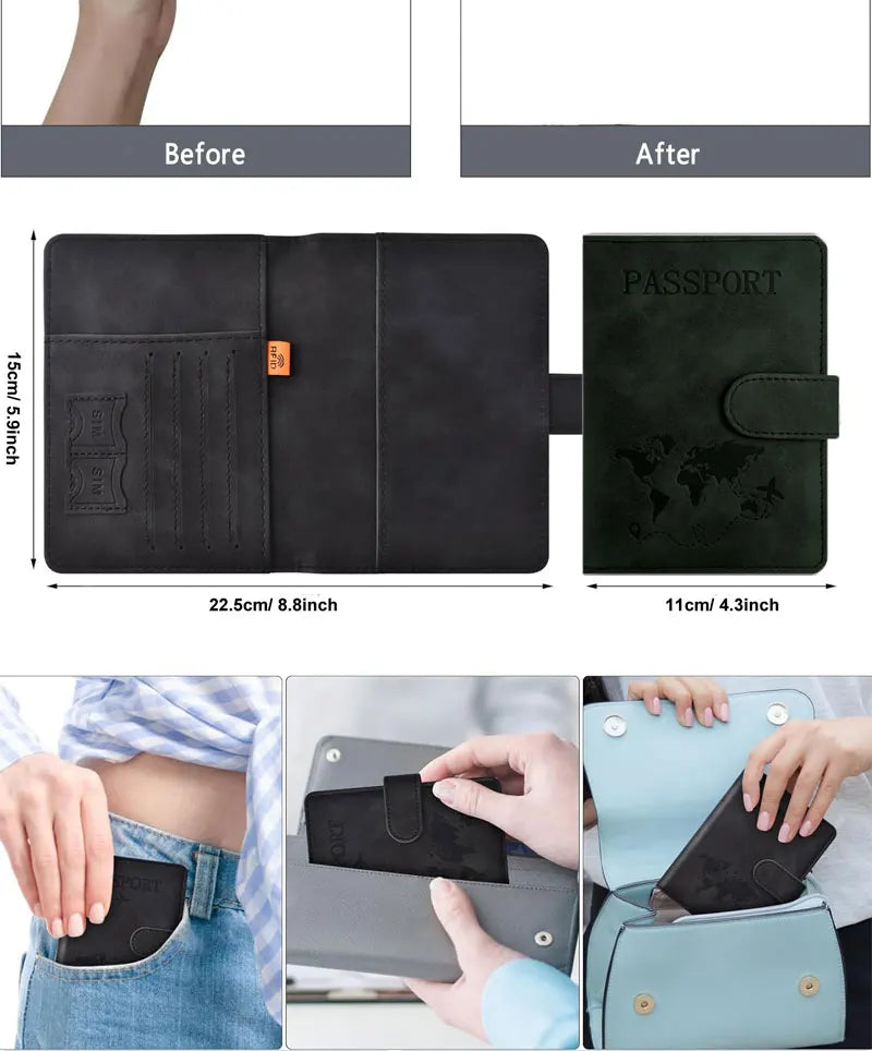 The Navigator RFID Passport Wallet