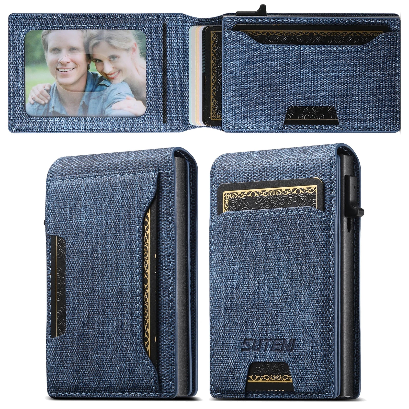 The Ascend Push-Out Leather Wallet