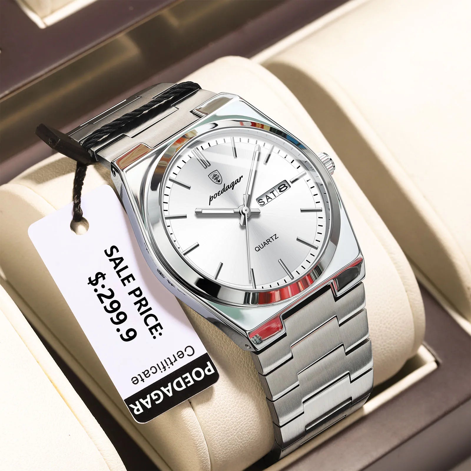 Signature Executive Watch & Bracelet Luxury Gift Set