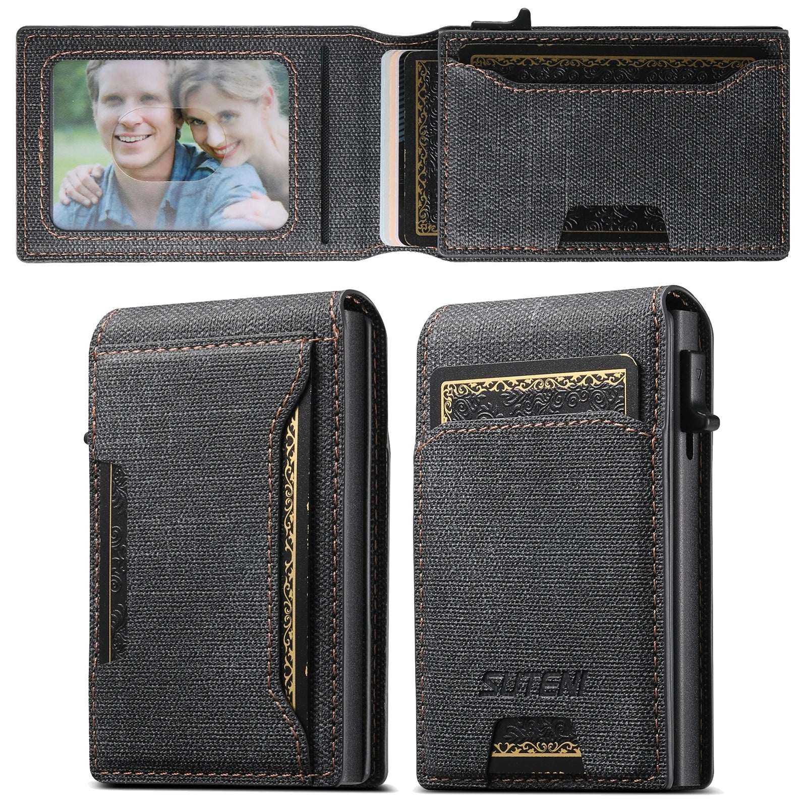 The Ascend Push-Out Leather Wallet