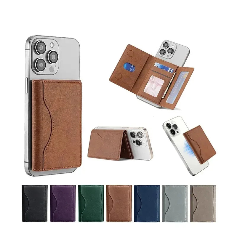 The Maverick MagSafe Leather Wallet Case