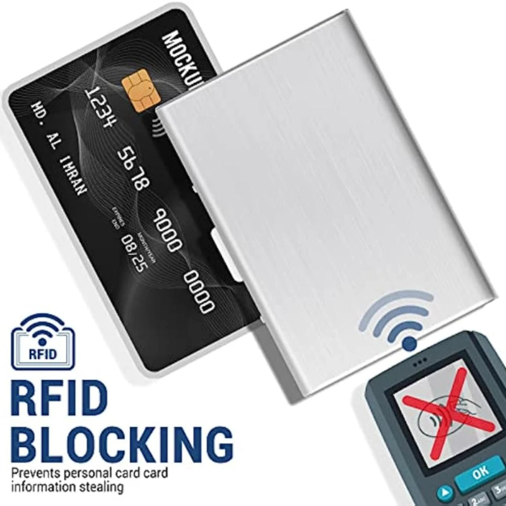 The Sentinel RFID Aluminum Card Case