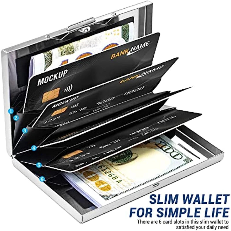The Sentinel RFID Aluminum Card Case