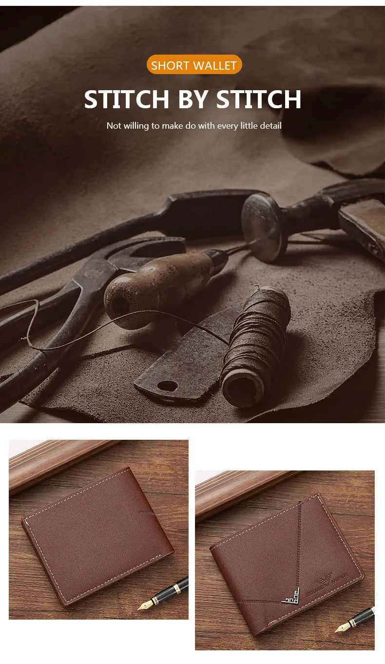 The Sovereign Leather Bi-Fold Wallet