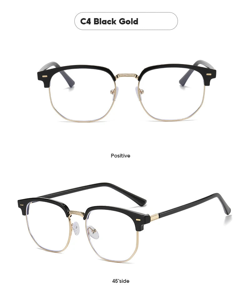 Signature Intellect Half-Frame Glasses