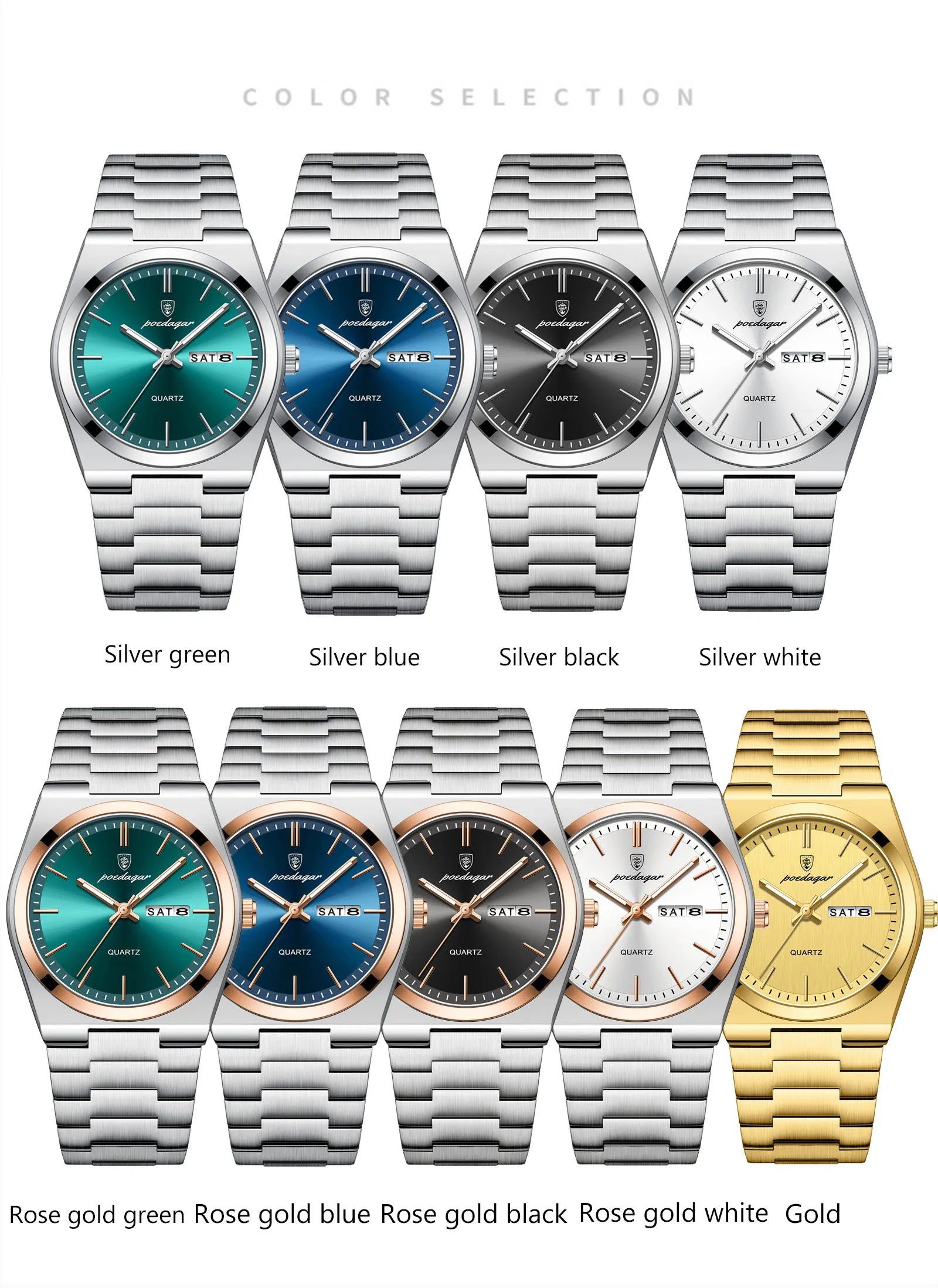 Signature Executive Watch & Bracelet Luxury Gift Set
