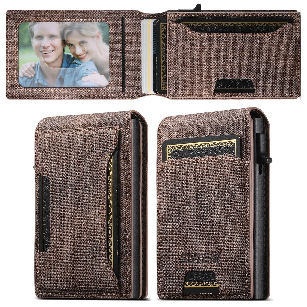 The Ascend Push-Out Leather Wallet