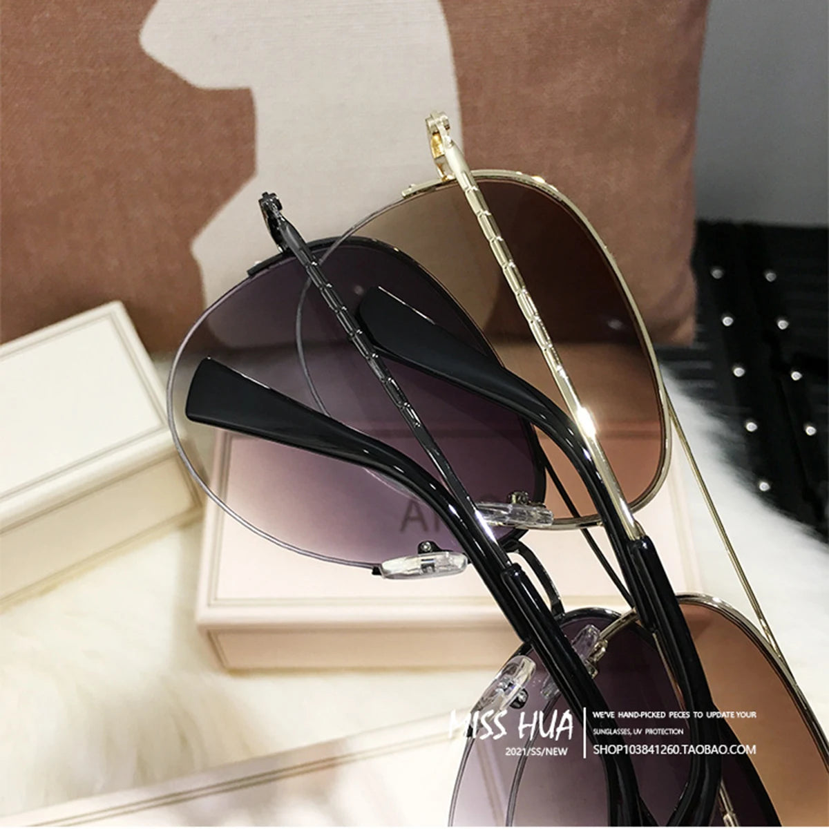 Signature Executive Aviator Sunglasses