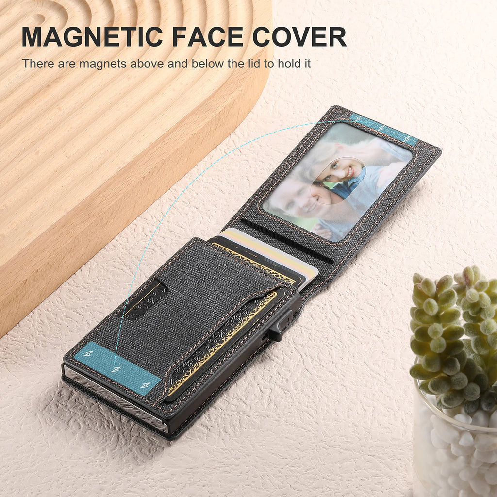 The Ascend Push-Out Leather Wallet