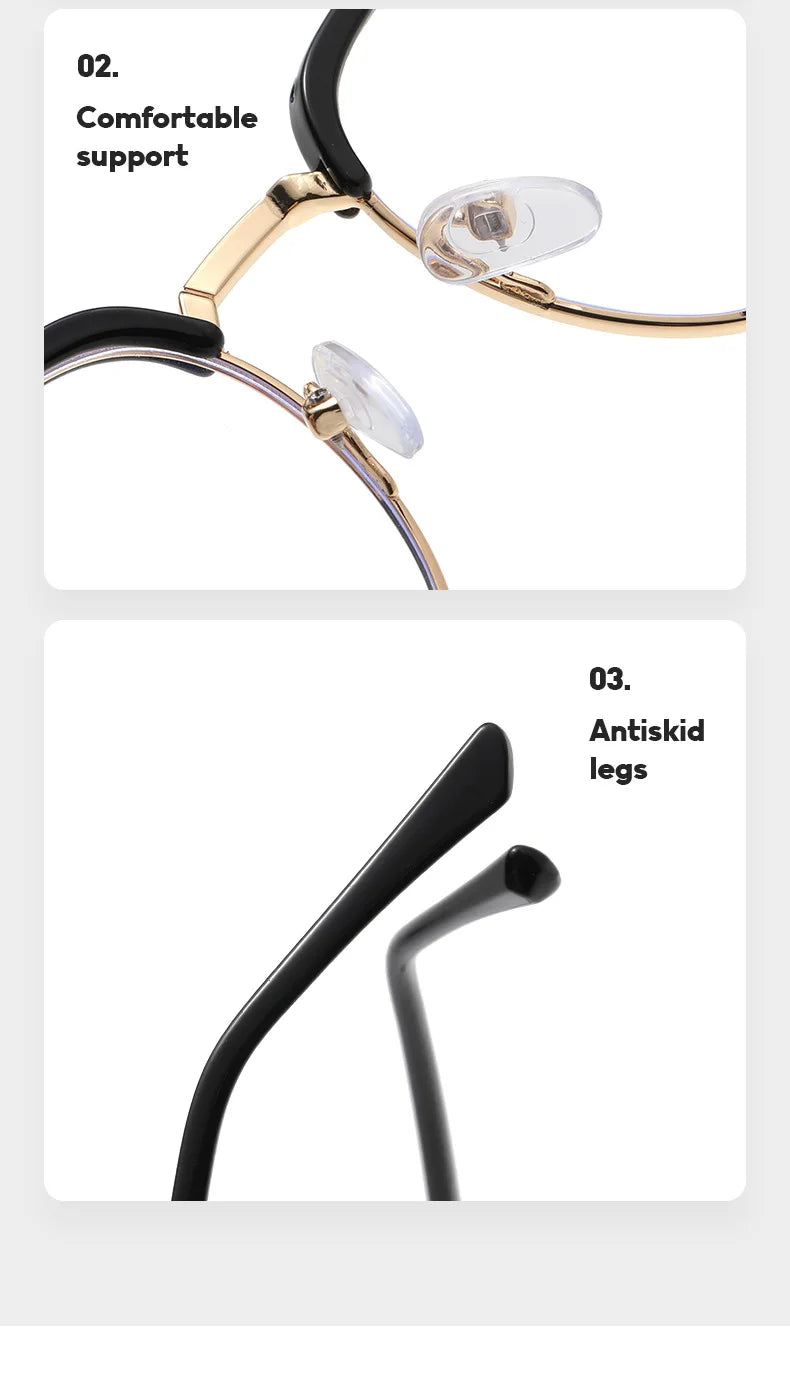 Signature Intellect Half-Frame Glasses