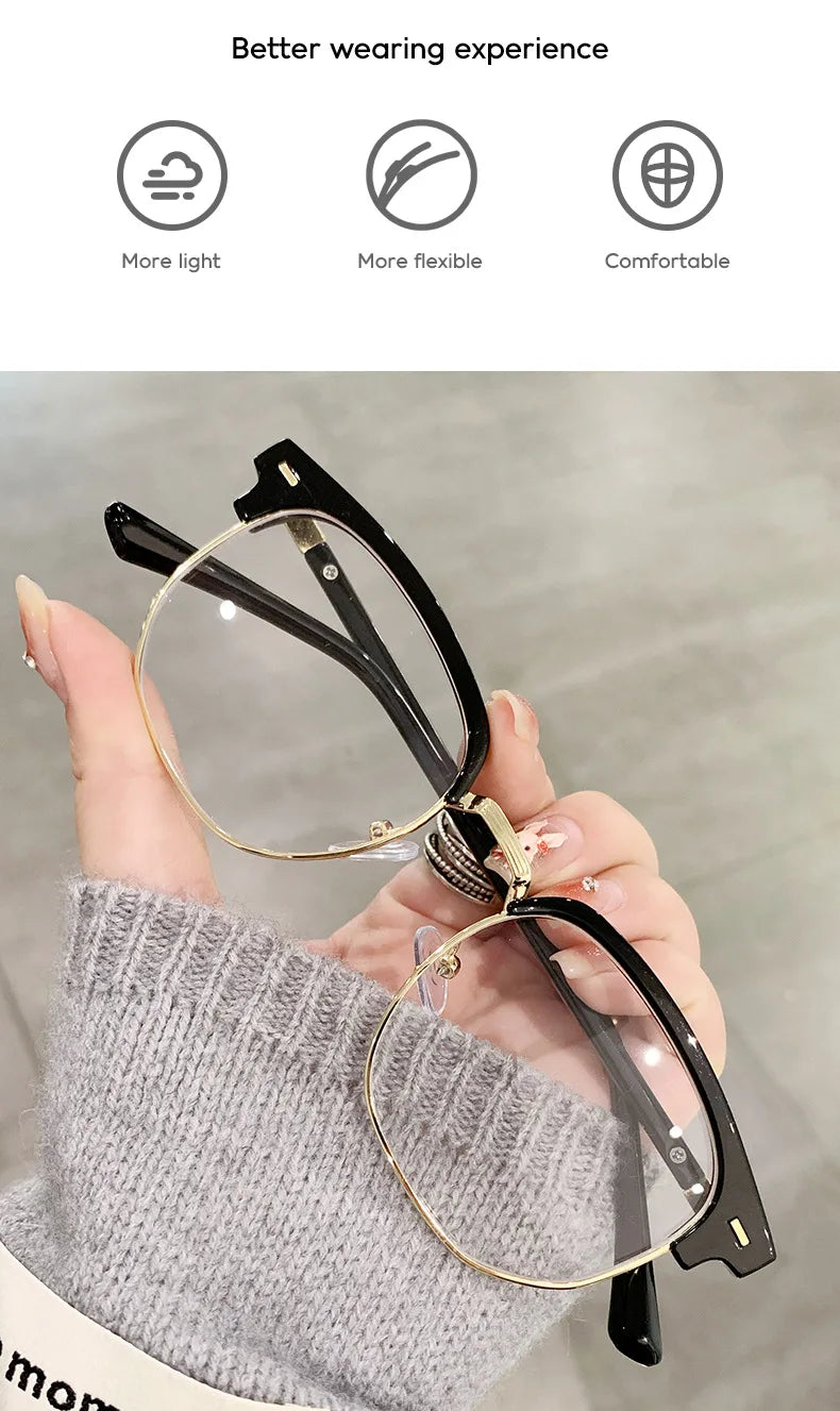 Signature Intellect Half-Frame Glasses