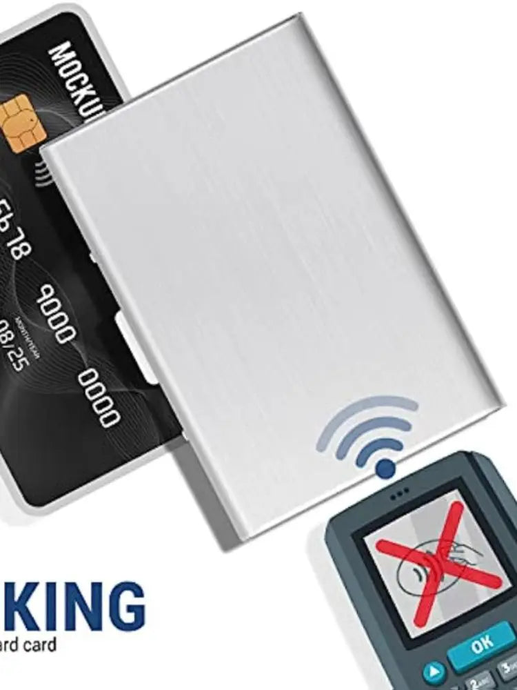 The Sentinel RFID Aluminum Card Case
