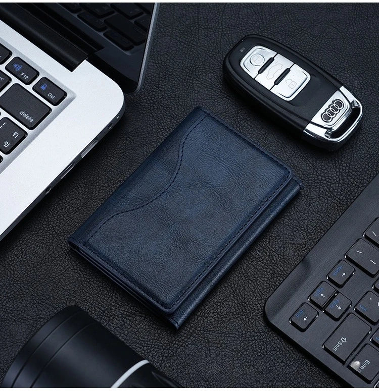 The Maverick MagSafe Leather Wallet Case