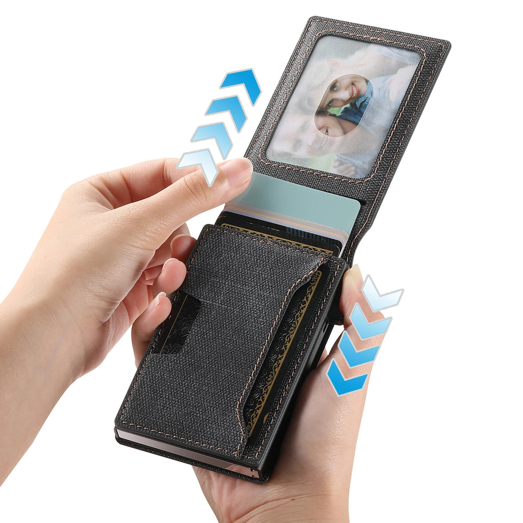The Ascend Push-Out Leather Wallet