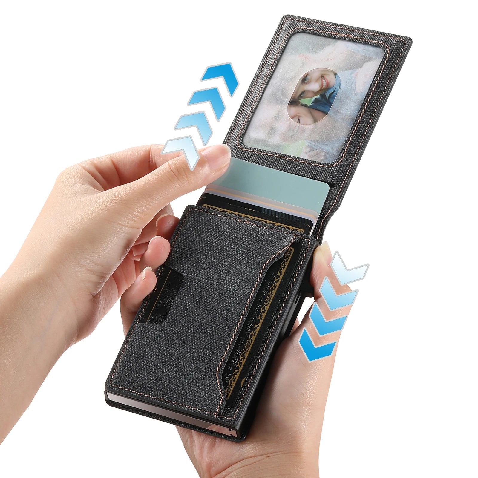 The Ascend Push-Out Leather Wallet