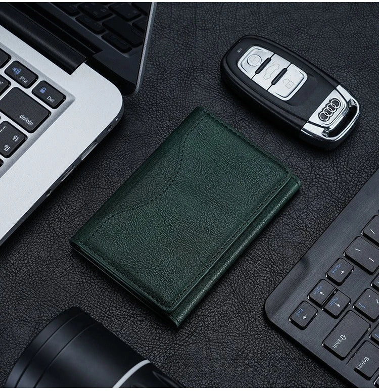 The Maverick MagSafe Leather Wallet Case