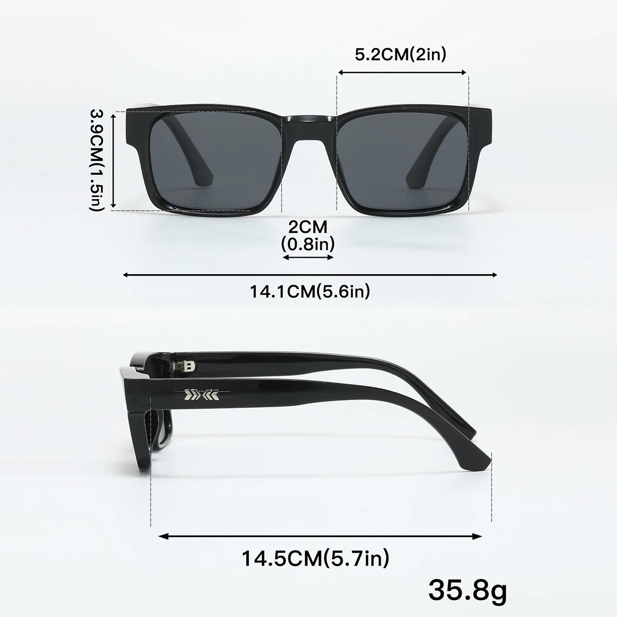 Signature Riviera Square Sunglasses