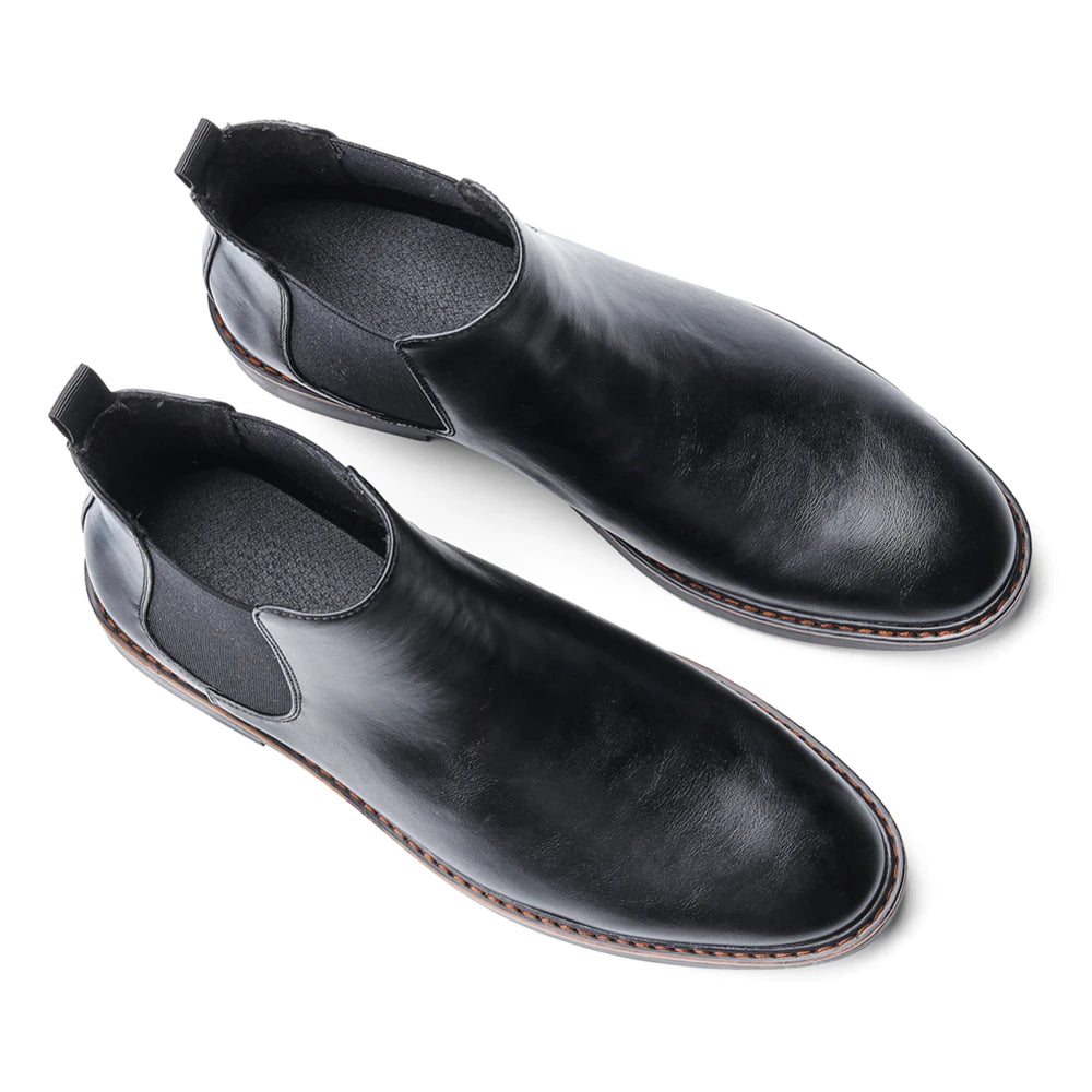 Signature Gentleman's Luxury Leather Chelsea Boots