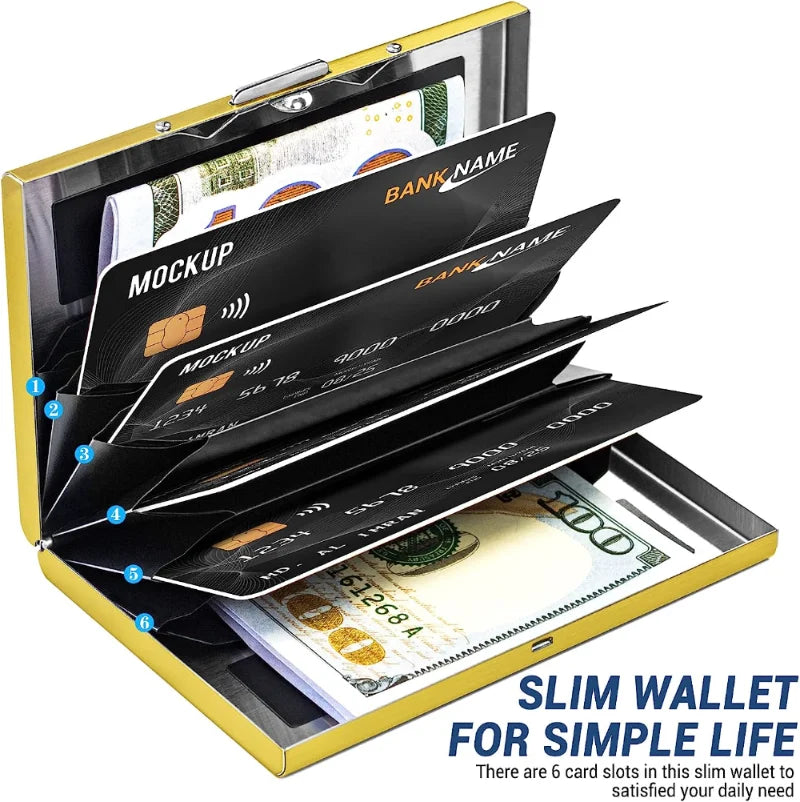 The Sentinel RFID Aluminum Card Case