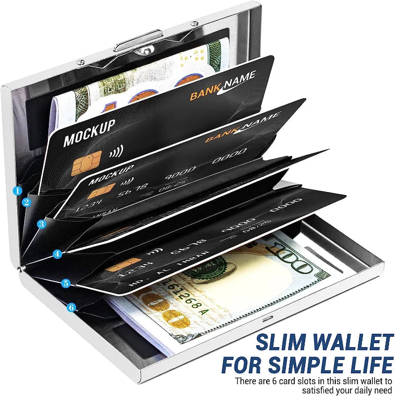 The Sentinel RFID Aluminum Card Case