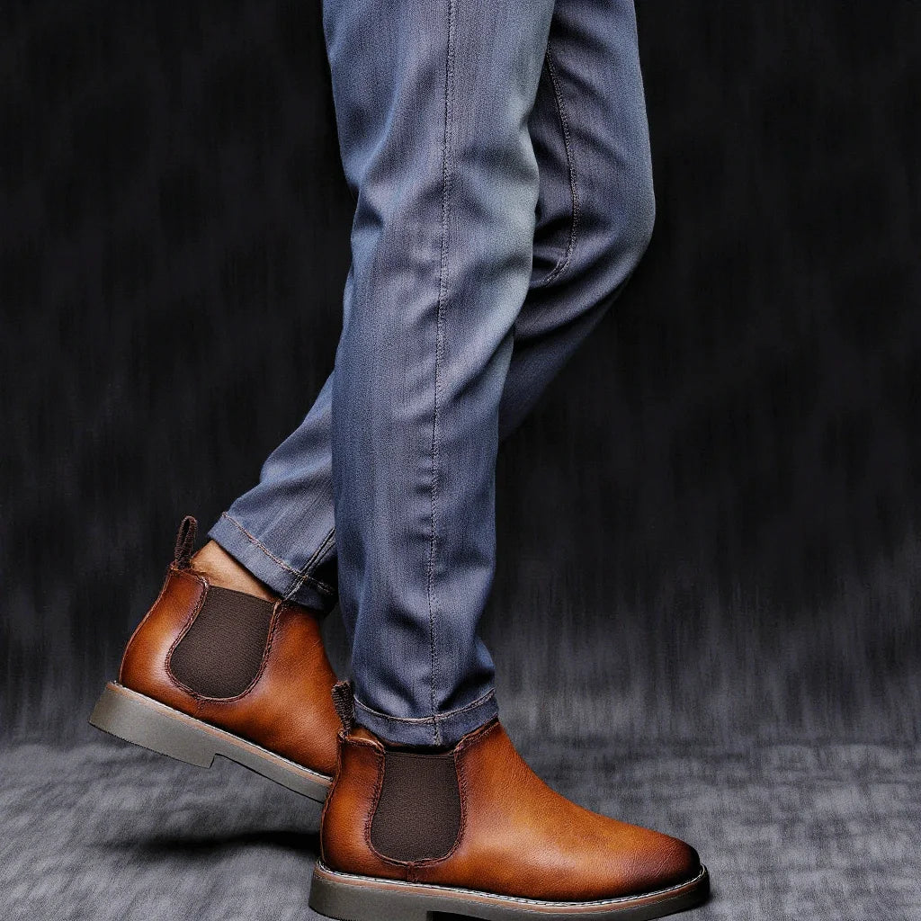 Signature Gentleman's Luxury Leather Chelsea Boots
